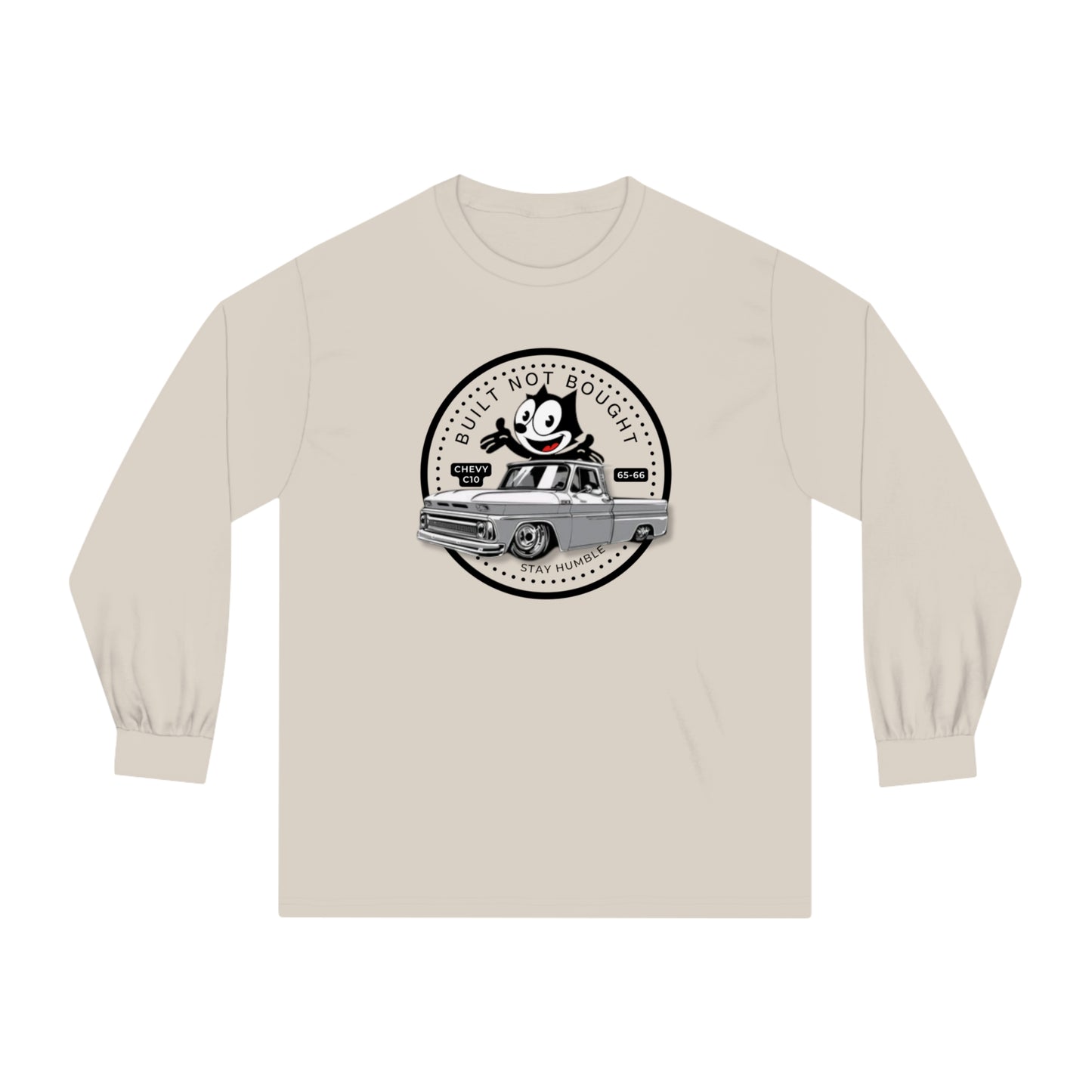 Chevy C10 Felix Stay Humble Classic Long Sleeve T-Shirt