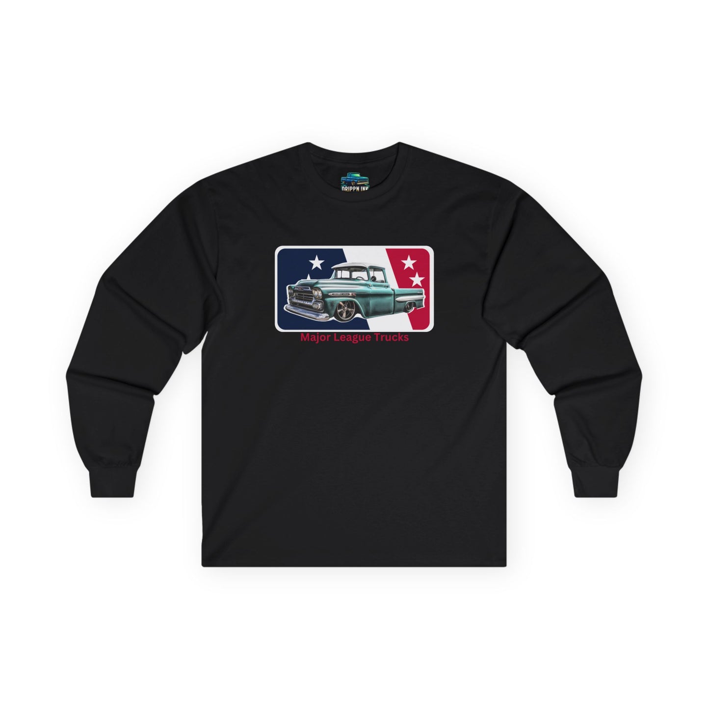 1959 Chevy Truck Baseball Logo Long Sleeve T-Shirt