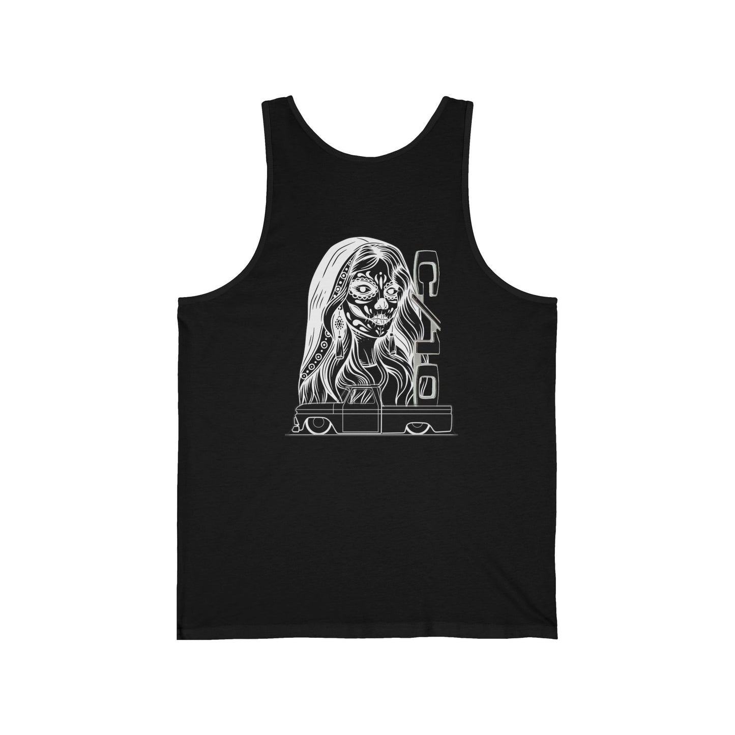 C10 Lady Sugar Skull Tank Top