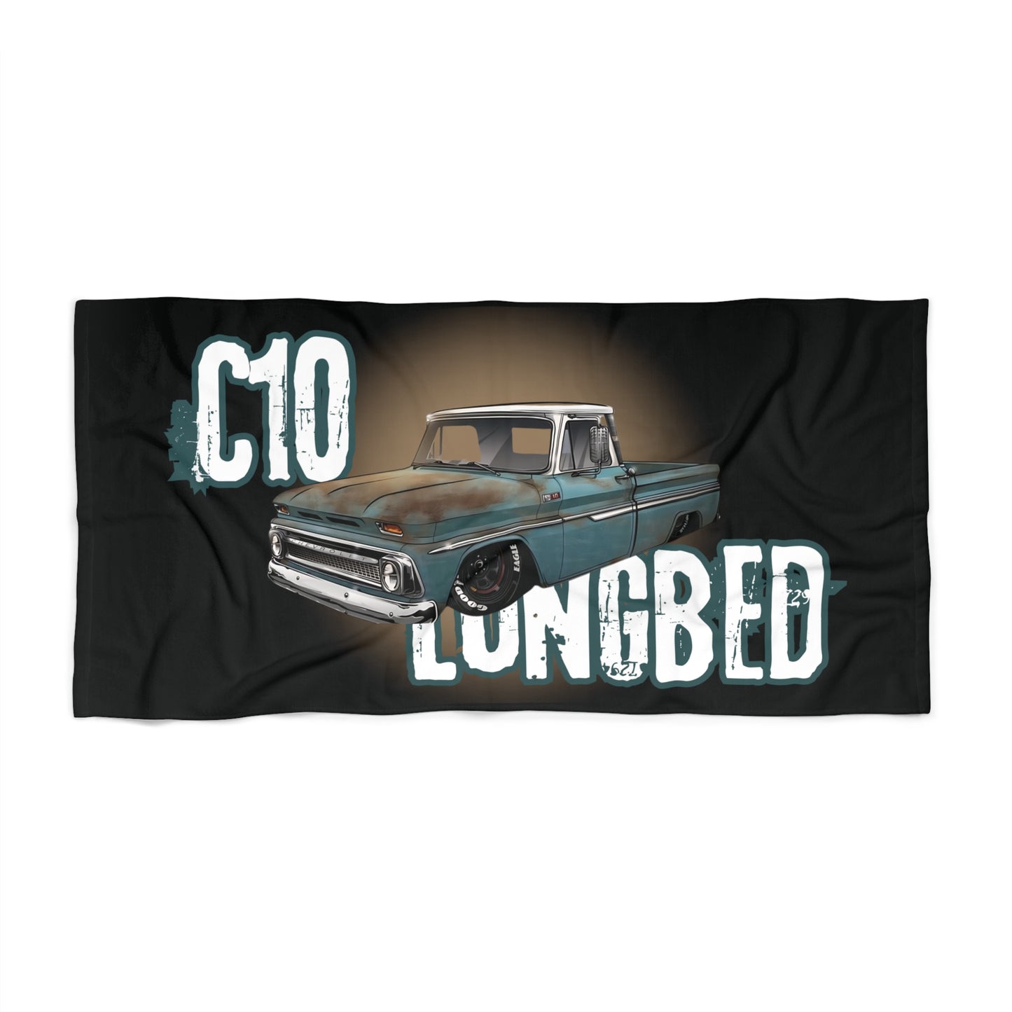 Chevy C10 truck Beach Towel
