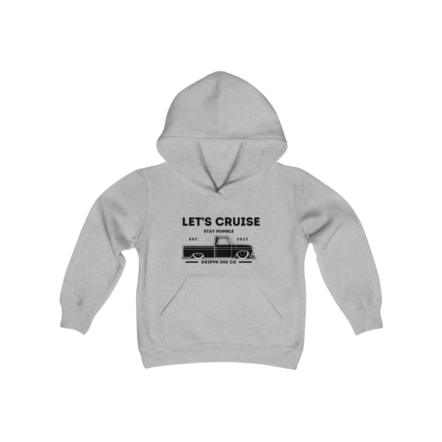 Kids Chevy Truck Let's Cruise Hoodie