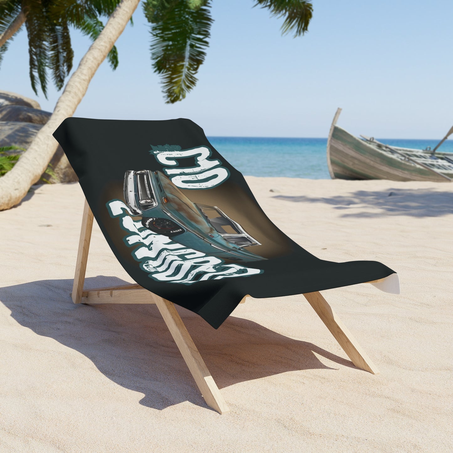 Chevy C10 truck Beach Towel