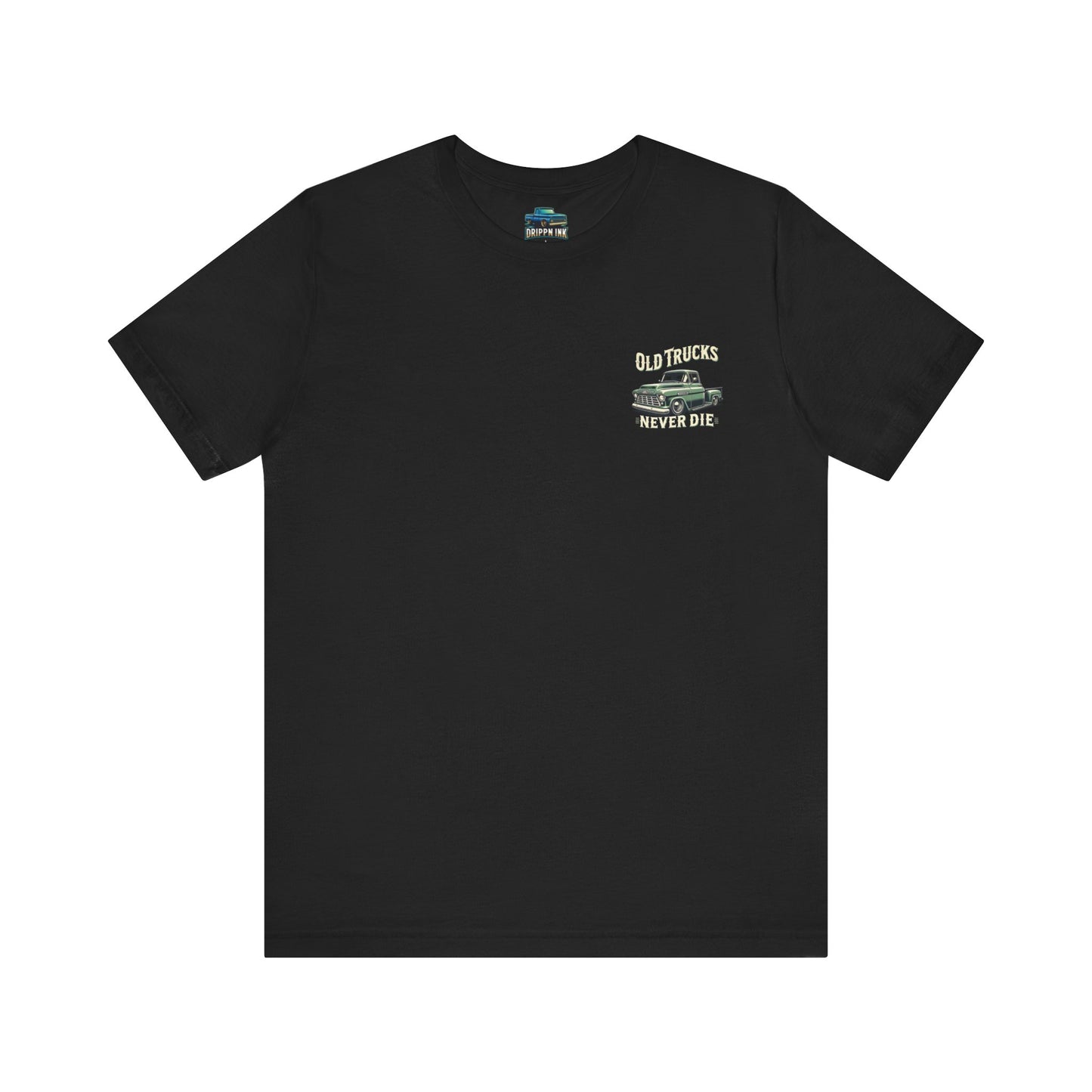 Vintage 1956 Chevrolet 3100 Pickup Truck T-Shirt Retro Classic 'Old Trucks Never Die'