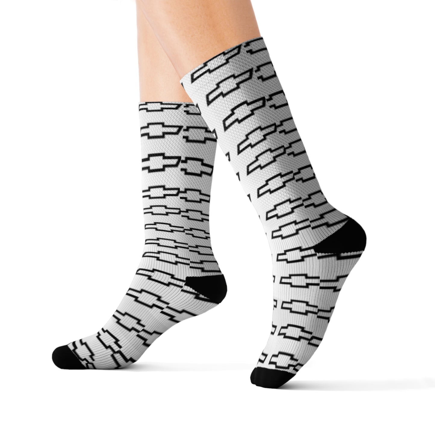 Chevy Emblem Crew Socks – Classic Bowtie