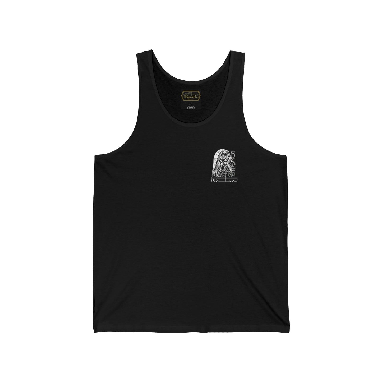 C10 Lady Sugar Skull Tank Top