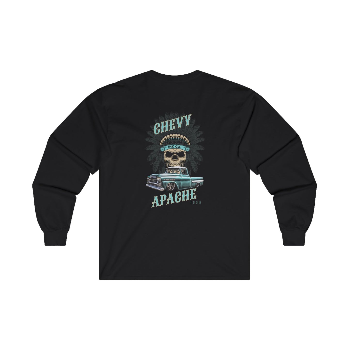 Vintage Chevy Apache 1959 Long Sleeve Tee