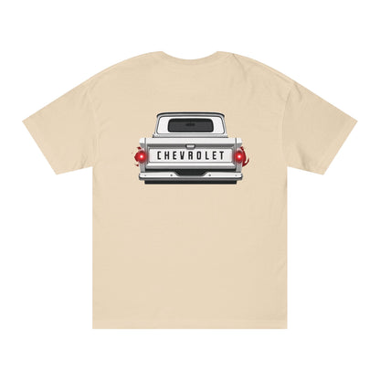 Chevy C10  Tee  Slammed Front & Rear View Graphic Shirt
