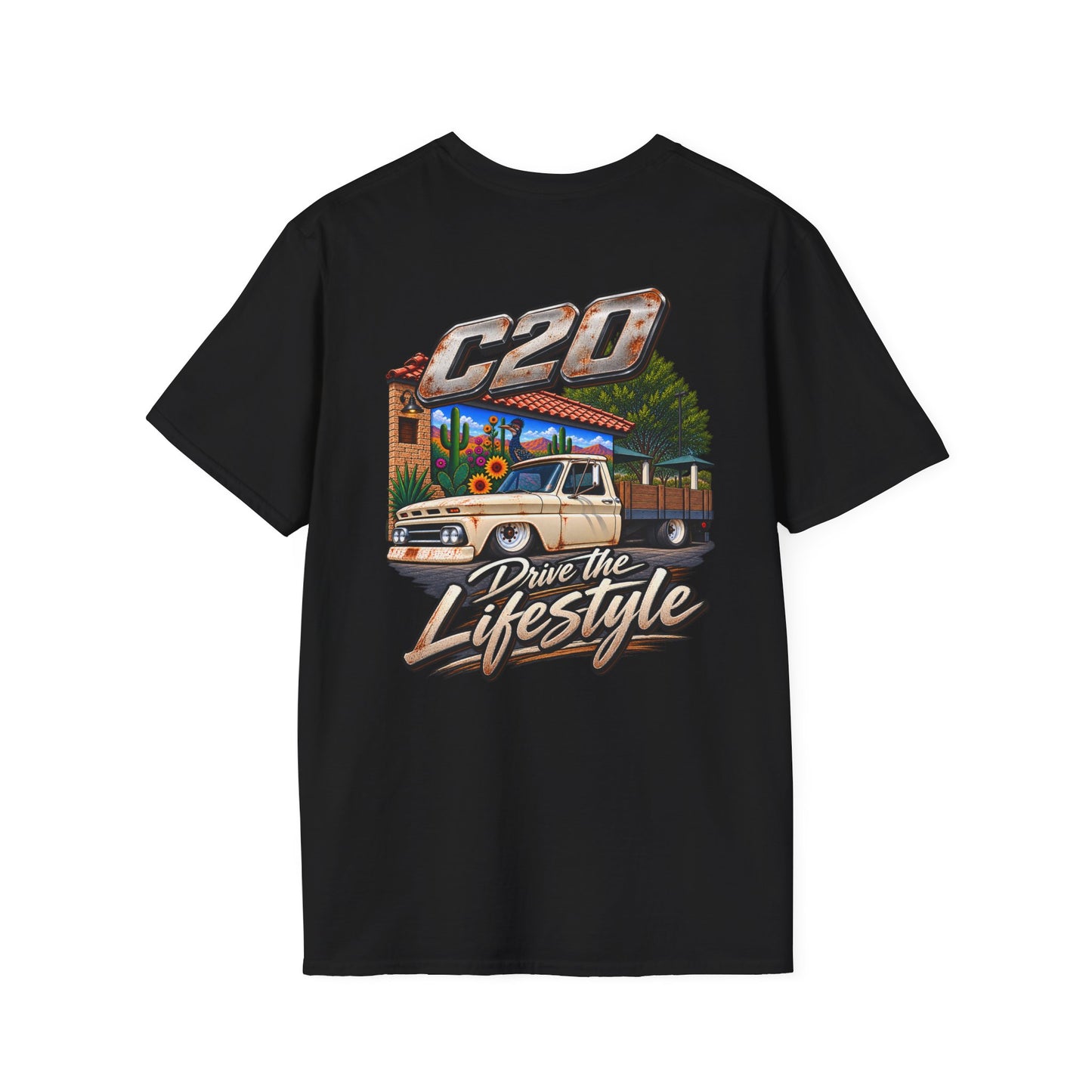 Chevy C20 Dually Flatbed T-Shirt - Drive the Lifestyle Classic Truck Tee