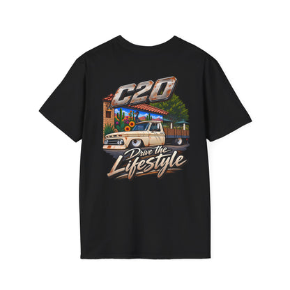 Chevy C20 Dually Flatbed T-Shirt - Drive the Lifestyle Classic Truck Tee