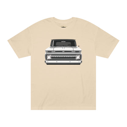 Chevy C10  Tee  Slammed Front & Rear View Graphic Shirt