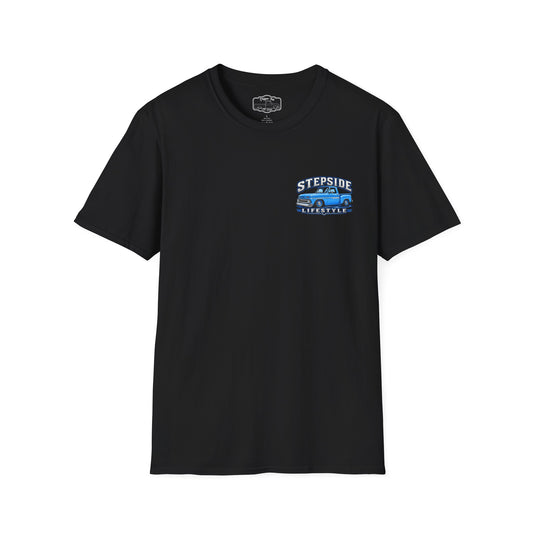 Chevy C10 Stepside T-Shirt - Slammed 1960s Truck Stepside Lifestyle