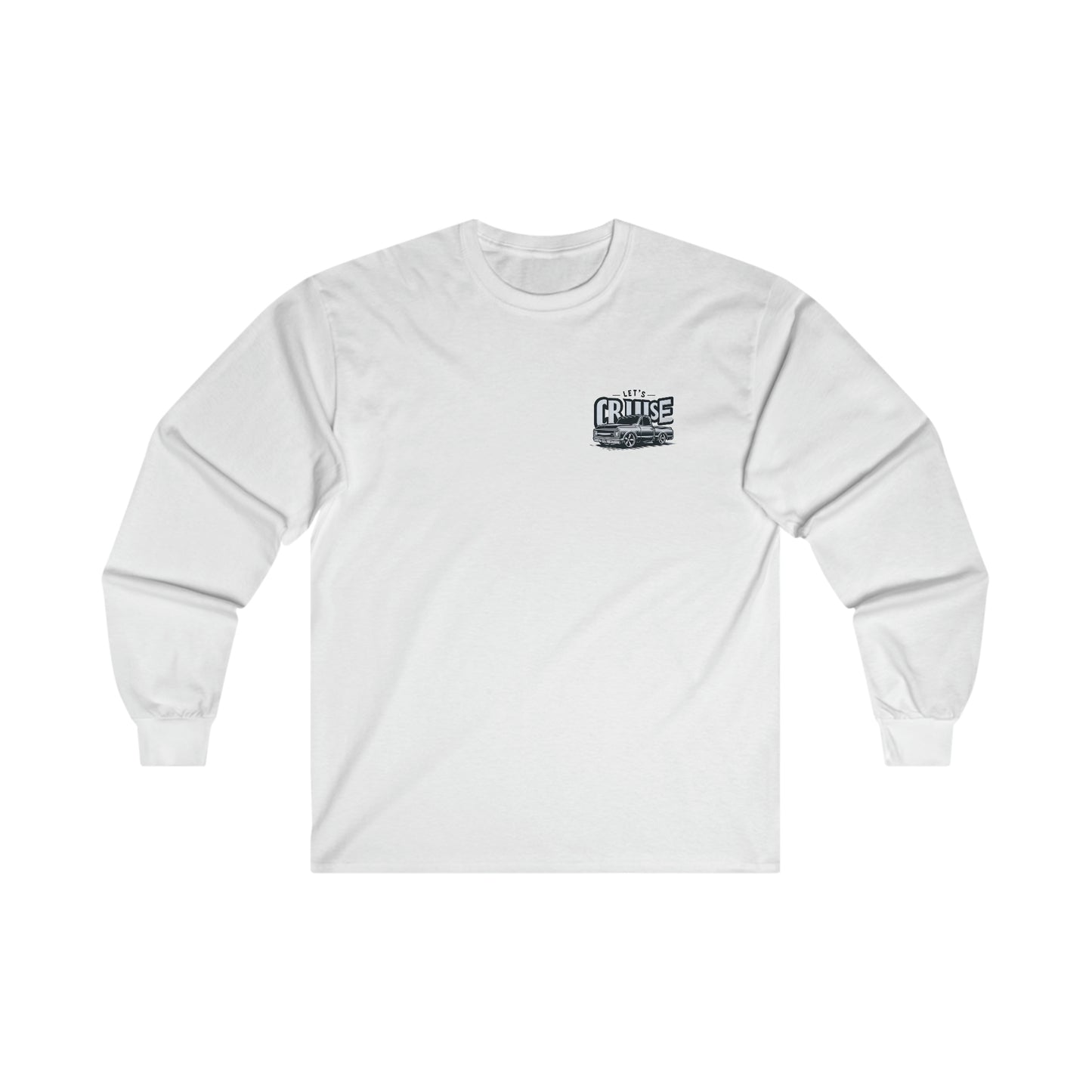 Let's Cruise Chevy C10 Truck Ultra Cotton Long Sleeve Tee