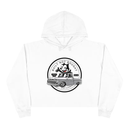 C10 Felix Stay Humble Crop Hoodie