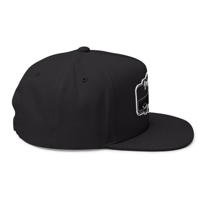 Drippn Ink C10 Gear Flat Bill Cap — Embroidered Snapback