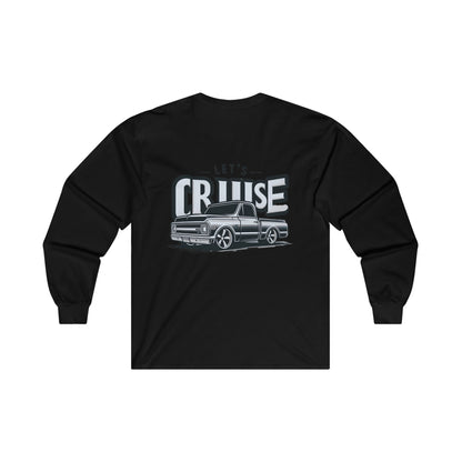 Let's Cruise Chevy C10 Truck Ultra Cotton Long Sleeve Tee