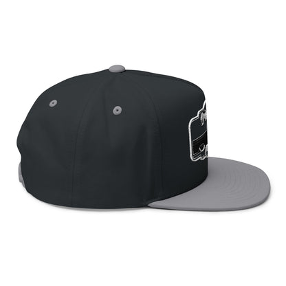 Drippn Ink C10 Gear Flat Bill Cap — Embroidered Snapback