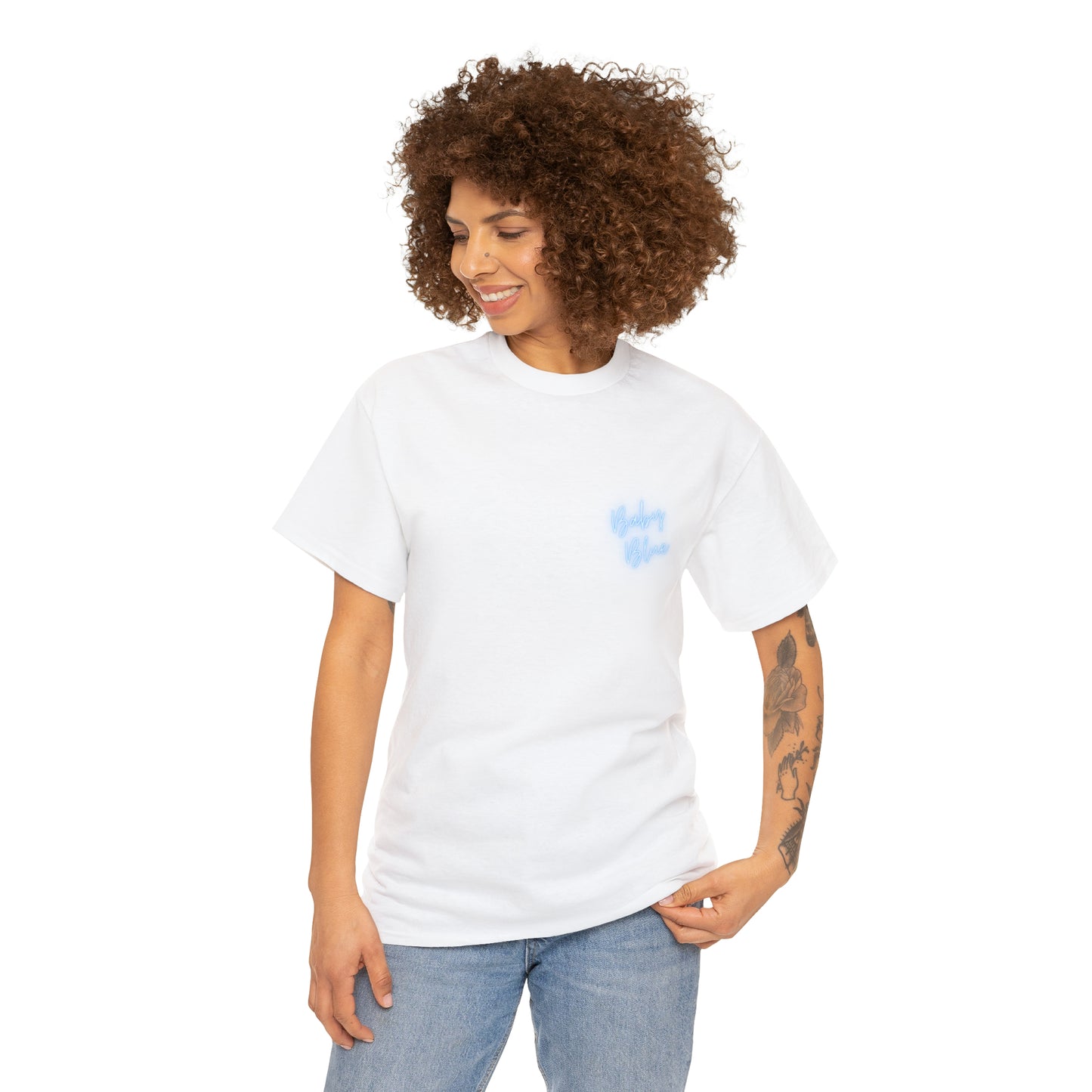 Chevy Square body Baby Blue Tee