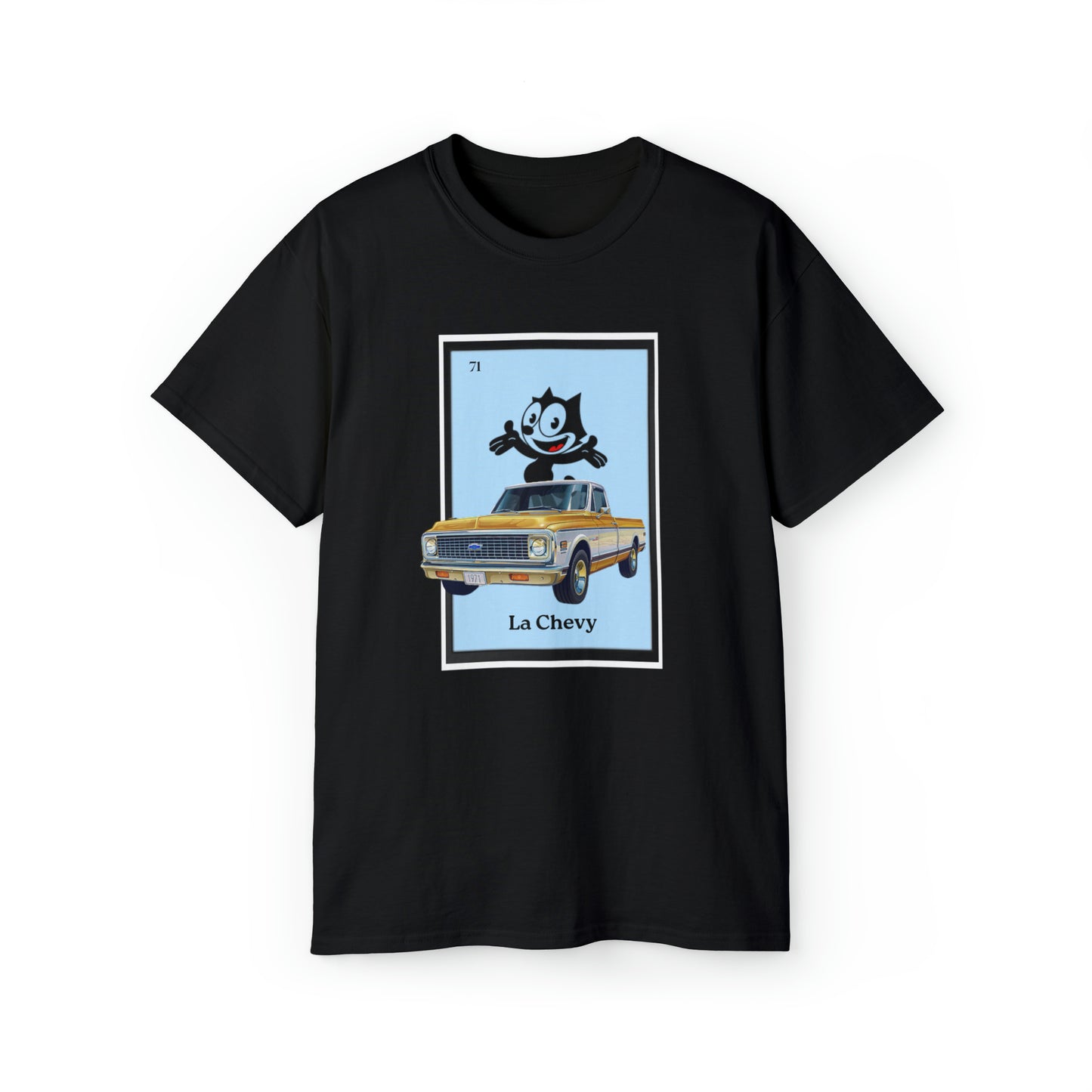 La Chevy Felix  Loteria Card Tee