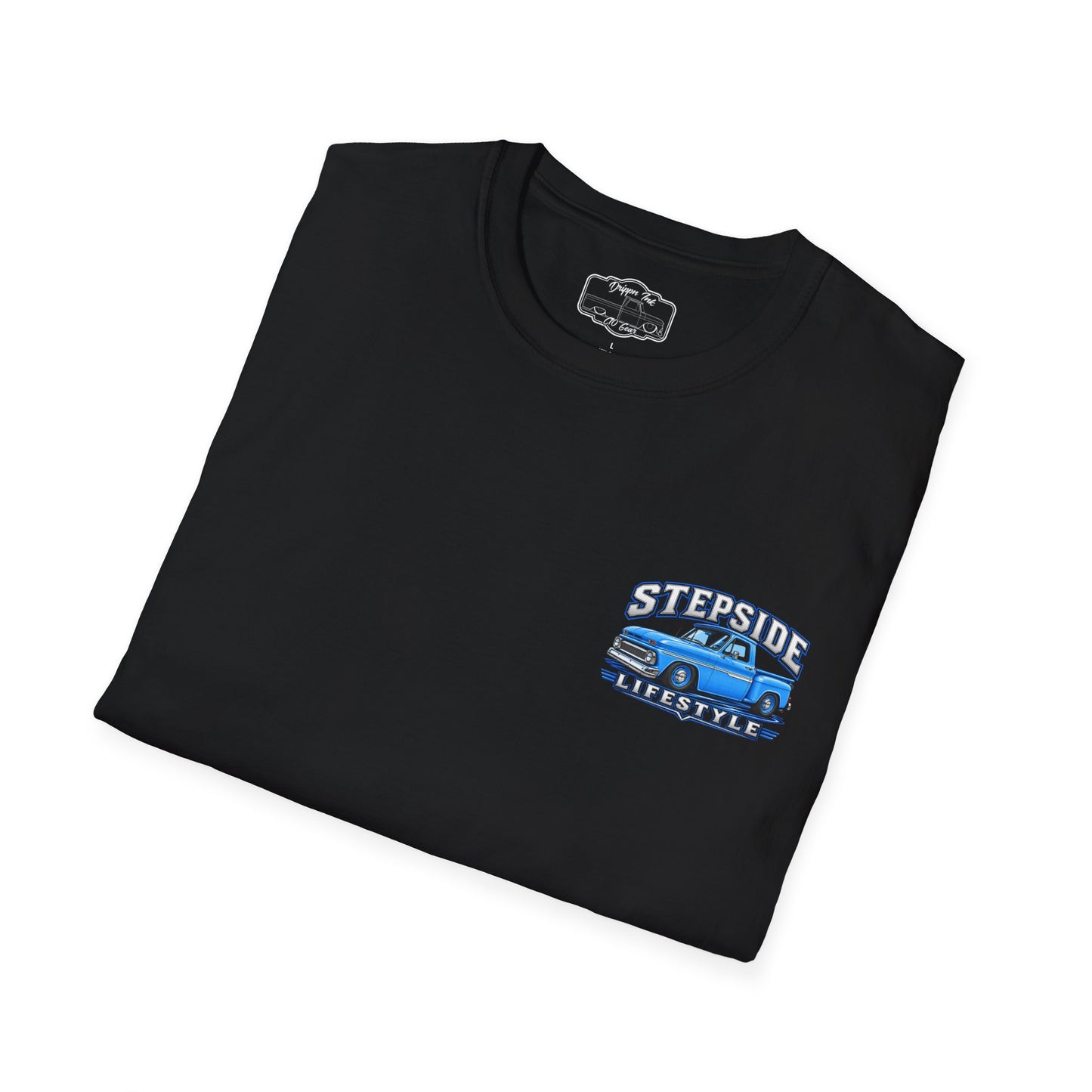 Chevy C10 Stepside T-Shirt - Slammed 1960s Truck Stepside Lifestyle