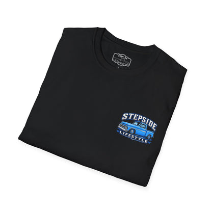Chevy C10 Stepside T-Shirt - Slammed 1960s Truck Stepside Lifestyle