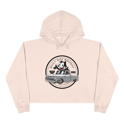 C10 Felix Stay Humble Crop Hoodie