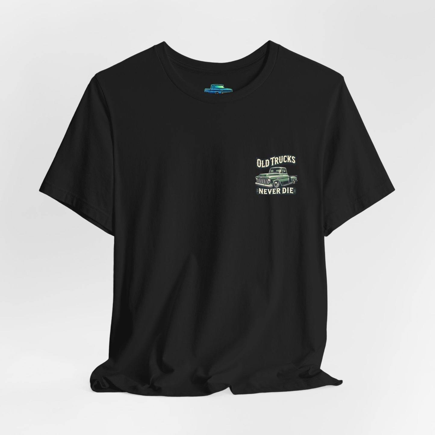Vintage 1956 Chevrolet 3100 Pickup Truck T-Shirt Retro Classic 'Old Trucks Never Die'