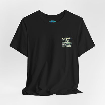 Vintage 1956 Chevrolet 3100 Pickup Truck T-Shirt Retro Classic 'Old Trucks Never Die'