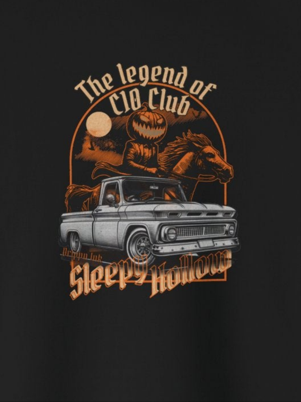 "The Legend of Sleepy Hollow" Chevy C10 Truck Hoodie